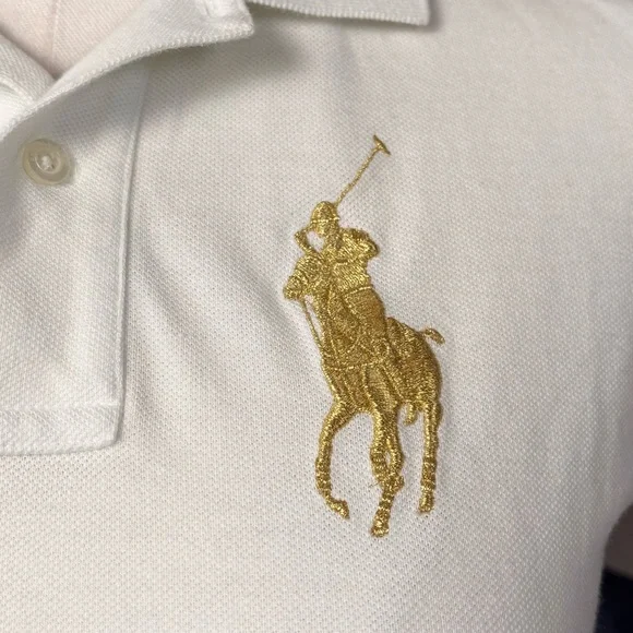 Ralph Lauren The Skinny Polo White Polo Shirt - Picture 3 of 6